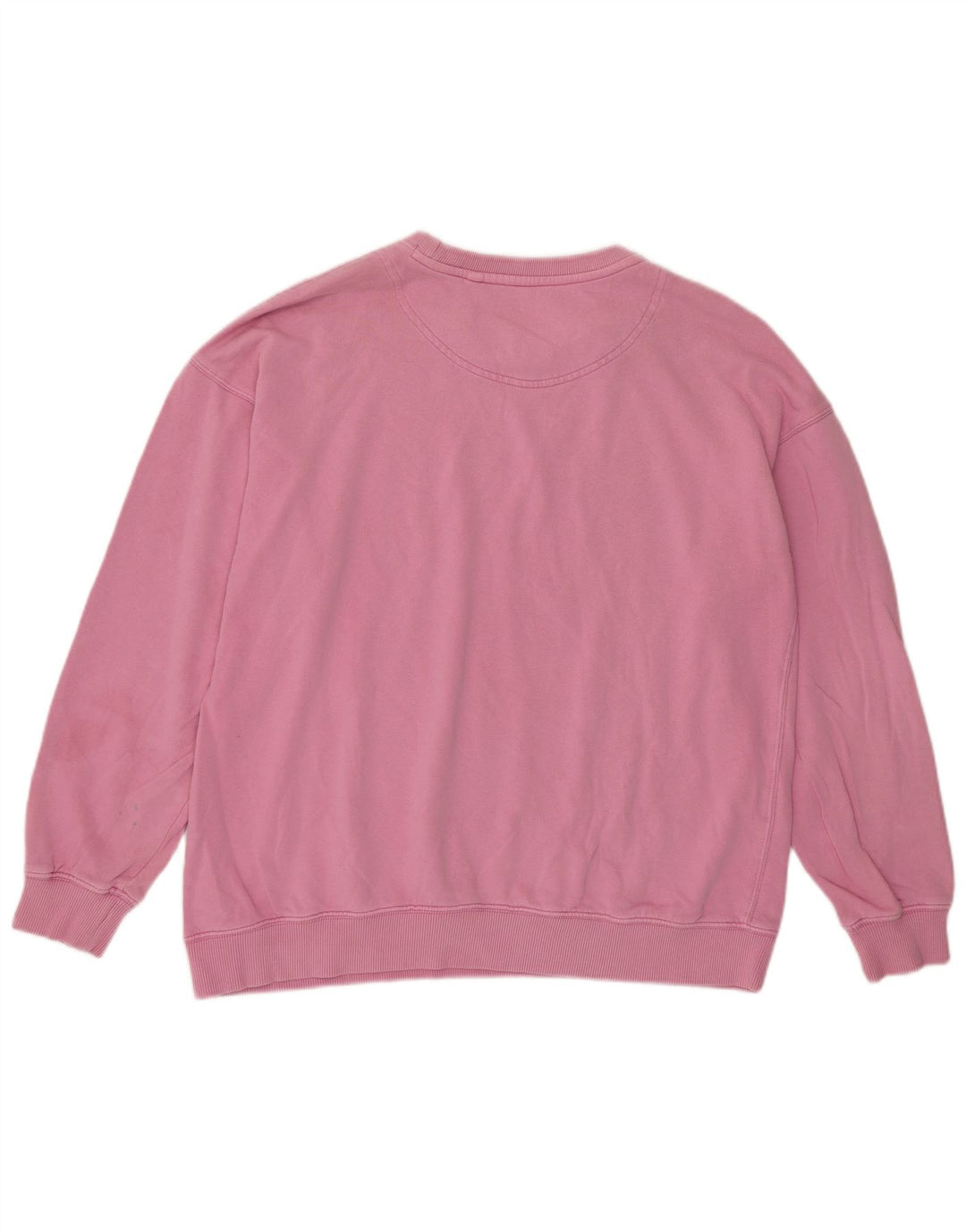 FAT FACE Damen Sweatshirt Pullover UK 12 Mittelrosa Baumwolle