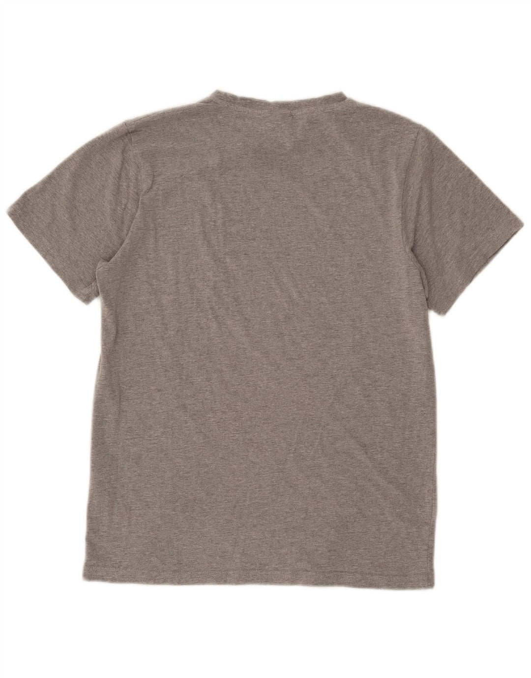 Ellesse Herren-T-Shirt mit Grafik, Größe S, graue Baumwolle