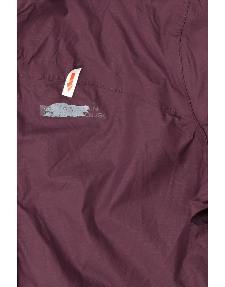Mountain Warehouse Damen-Regenjacke mit Kapuze, UK 12, Mittelviolett, Polyamid