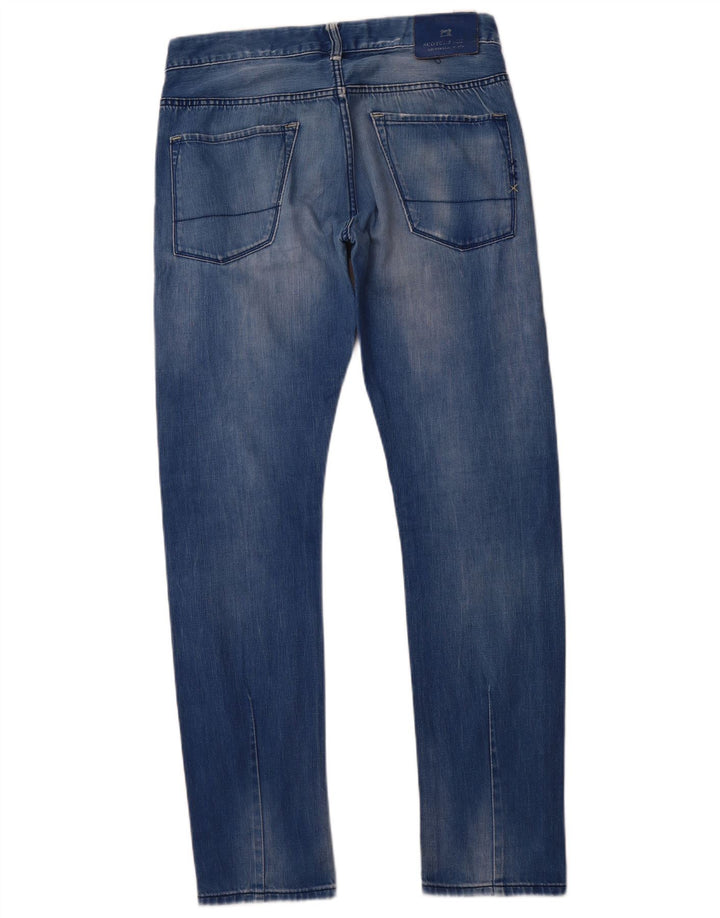 SCOTCH & SODA Herren Slim Jeans W32 L34 Blaue Baumwolle