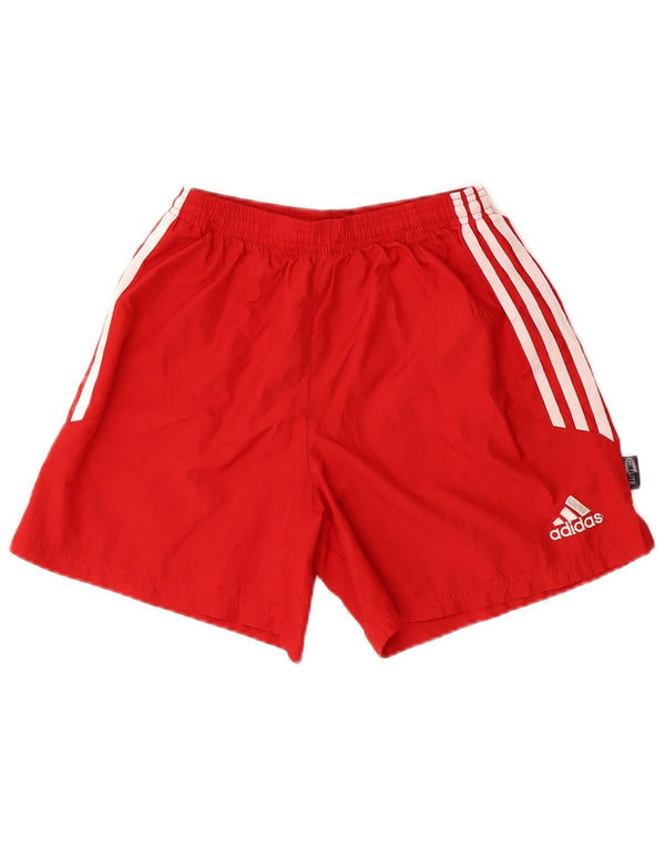 Adidas Jungen Climalite Sport Shorts 15–16 Jahre, rotes Polyester
