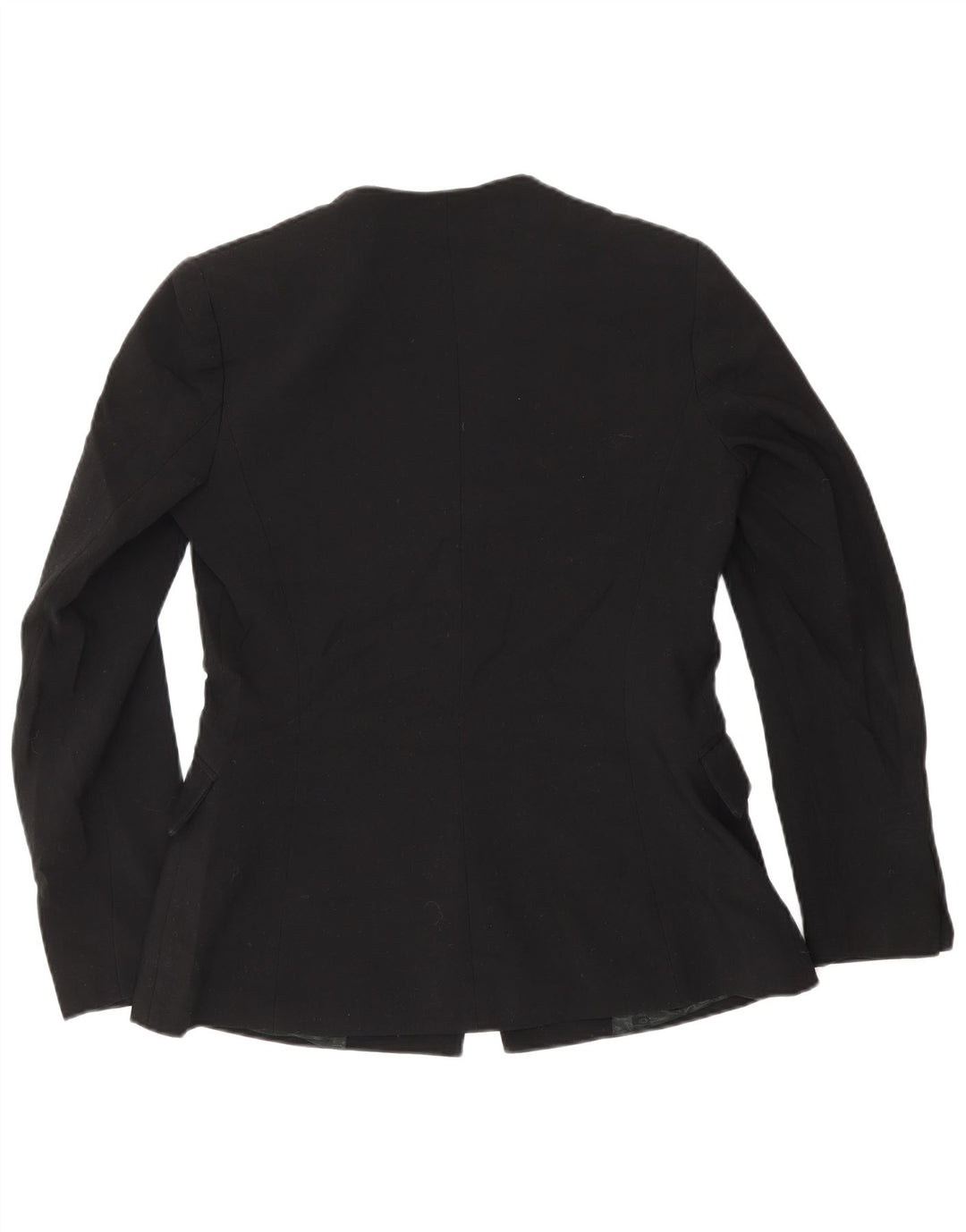 Zara Damen Blazer Jacke UK 12 Medium Schwarz