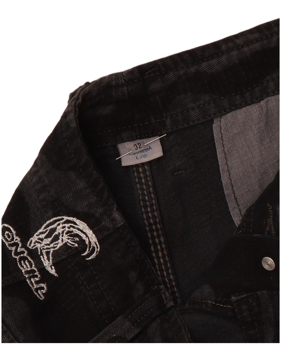 O'Neill Herren-Cargoshorts, Größe L, W32, Grautarnung