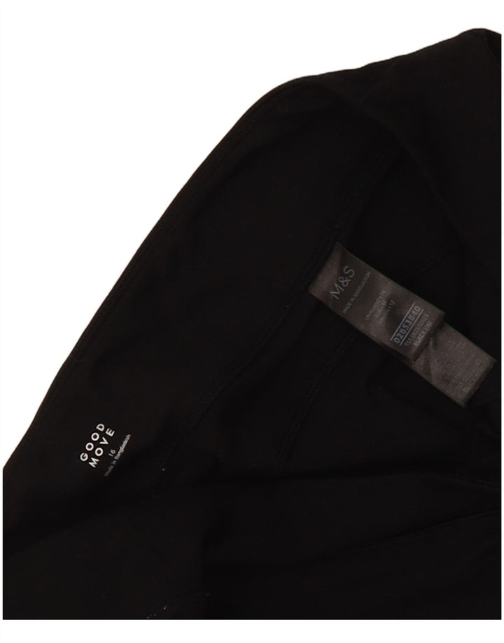 Marks & Spencer Damen-Trainingshose, Jogginghose, Gr. 40, Größe L, Schwarz