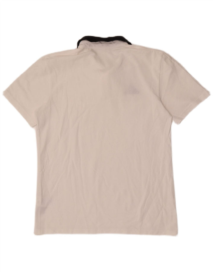 Adidas Herren Poloshirt Große weiße Baumwolle