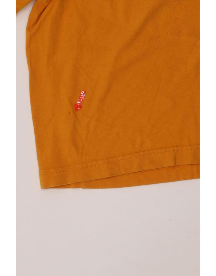 CHAMPION Boys New York Graphic Top Long Sleeve 9-10 Years Medium  Yellow Vintage Champion and Second-Hand Champion from Messina Hembry 