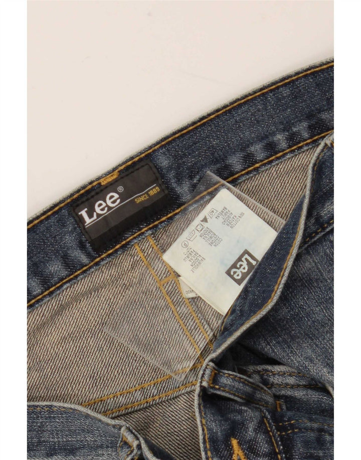 Lee Damen Denver Caprijeans W32 L20 Blaue Baumwolle