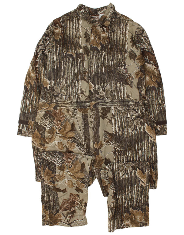 Walls Herren-Overall, 3XL, Khaki, Camouflage, Baumwolle