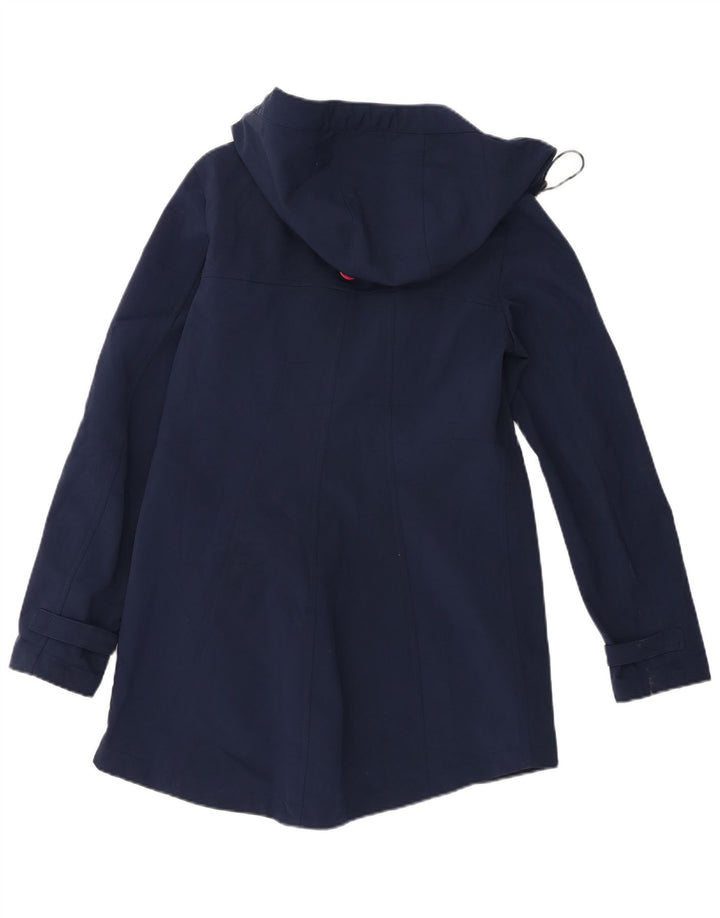 Nautica Damen-Regenjacke mit Kapuze, UK 14, Größe L, Marineblau, Polyester