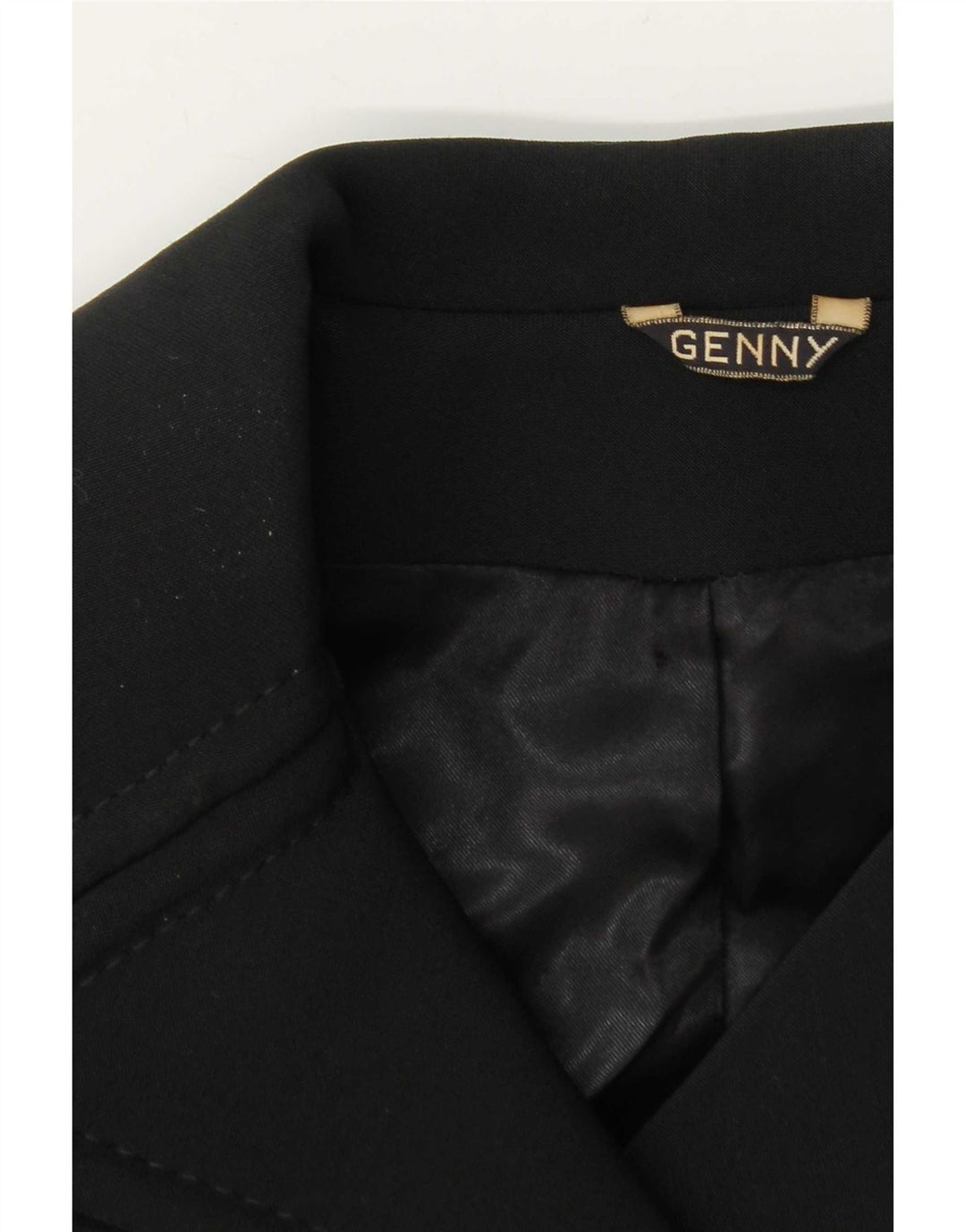 Genny Damenmantel UK 10 Small Schwarz