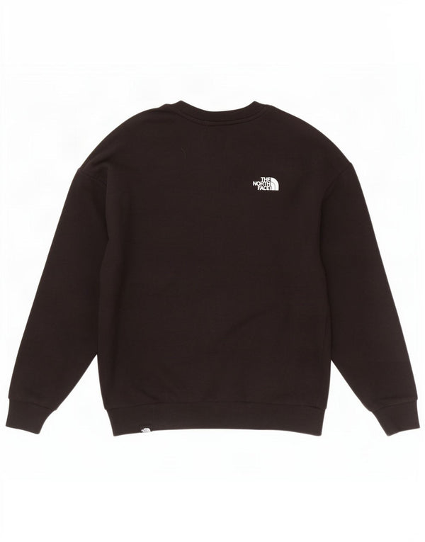 The North Face Damen-Sweatshirt mit Grafik, UK 14, mittelschwarz, Baumwolle