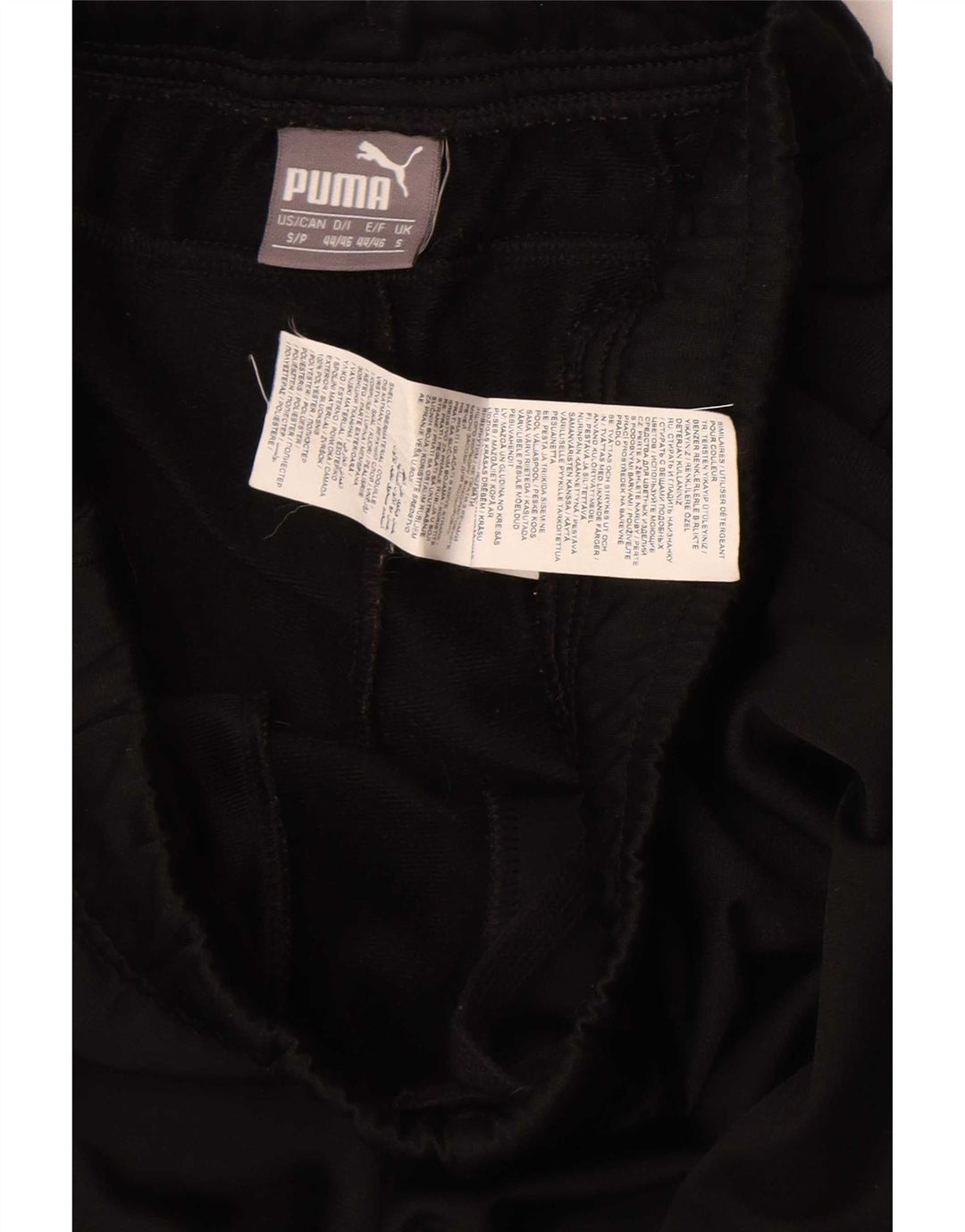 Puma Herren-Trainingshose, Jogginghose, Größe S, Schwarz, Polyester