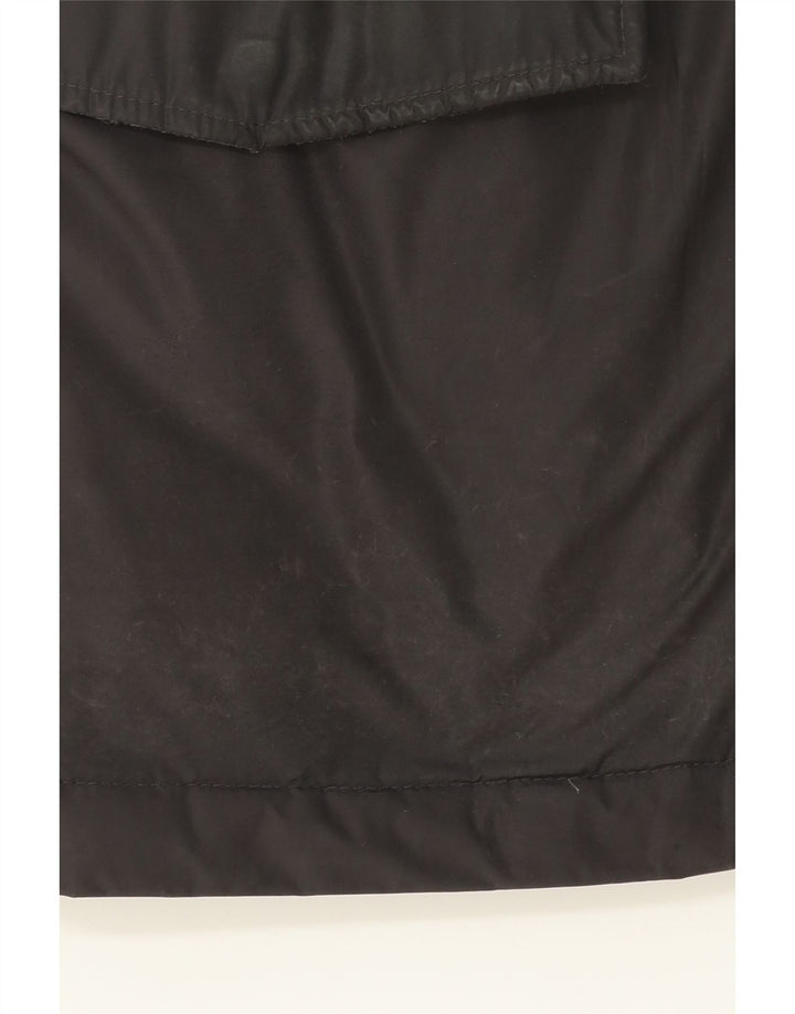 FILA Mens Military Jacket UK 40 Large Black Polyester Vintage Fila and Second-Hand Fila from Messina Hembry 