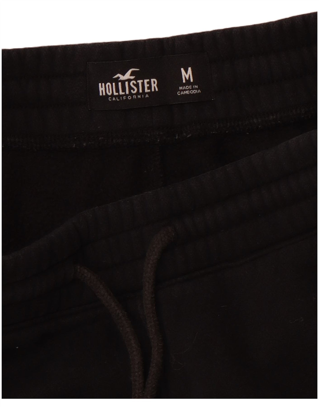 HOLLISTER Herren Trainingshose Jogger Medium Schwarz