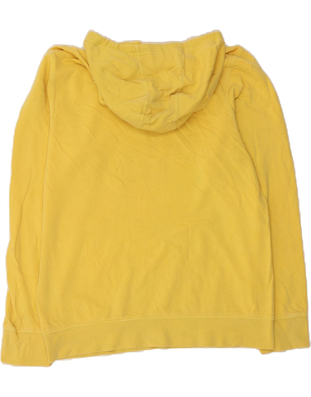 EDDIE BAUER Mens Hoodie Jumper Medium Yellow Cotton Vintage Eddie Bauer and Second-Hand Eddie Bauer from Messina Hembry 