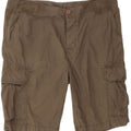 Kappa Herren Cargoshorts IT 50 Large W36 Khaki Baumwolle
