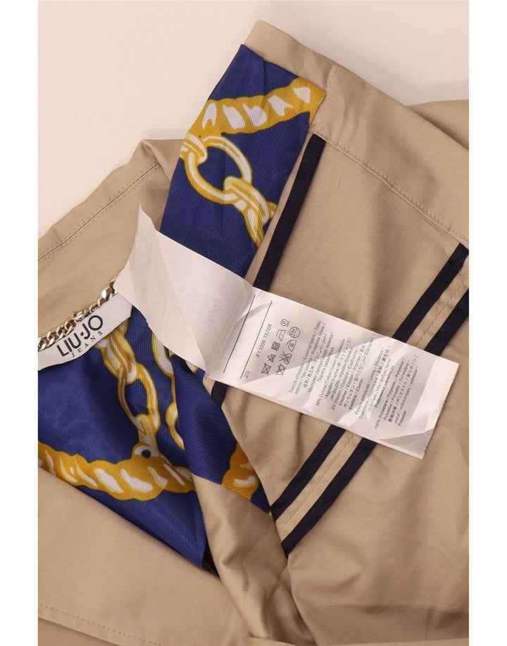 Liu Jo Damen-Blazer mit 2 Knöpfen, IT 42, mittelbeige Baumwolle
