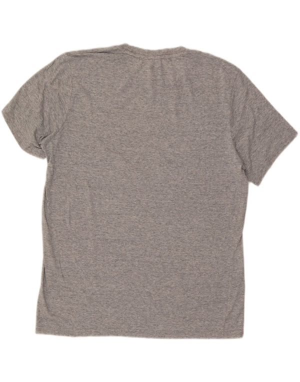 Champion Herren T-Shirt Top 2XL Grau meliert Baumwolle