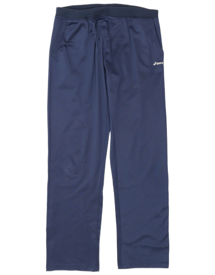 Asics Herren-Trainingshose XL, Marineblau, Polyester