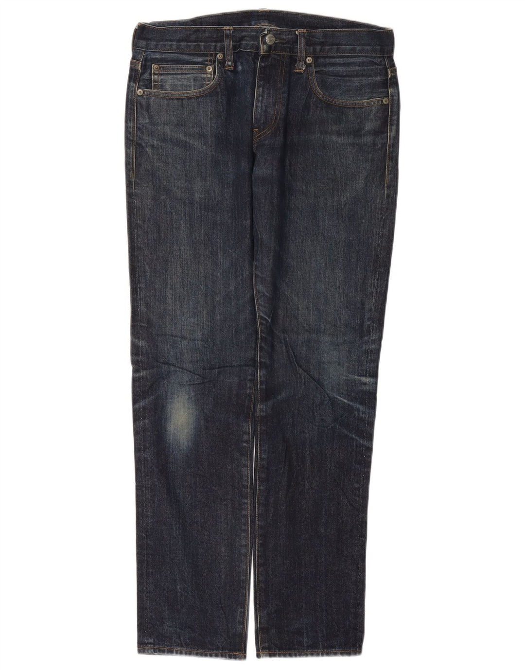J. CREW Herren 770 Straight Jeans W34 L30 Marineblau
