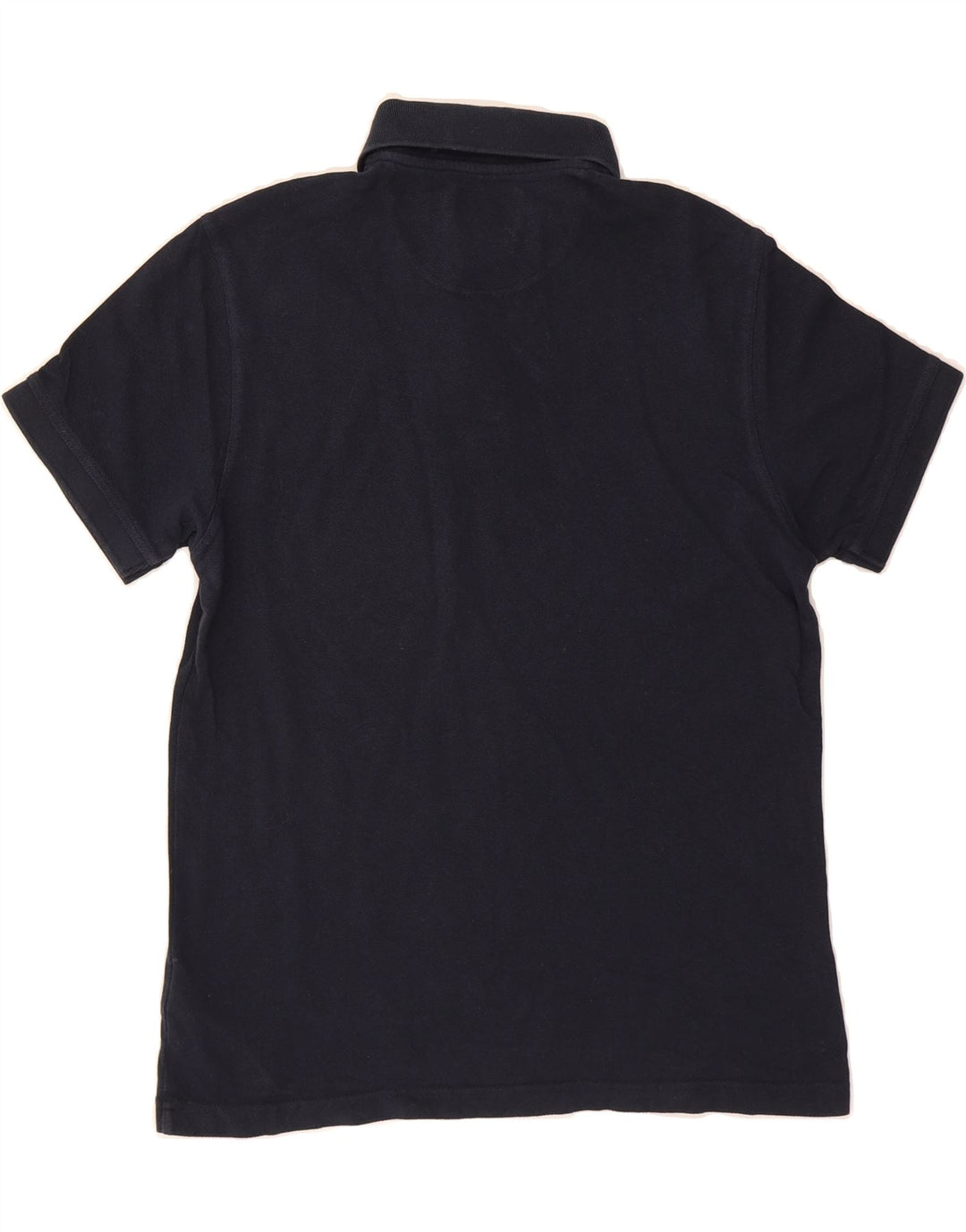 BARBOUR Mens Polo Shirt Medium Navy Blue Cotton Vintage Barbour and Second-Hand Barbour from Messina Hembry 