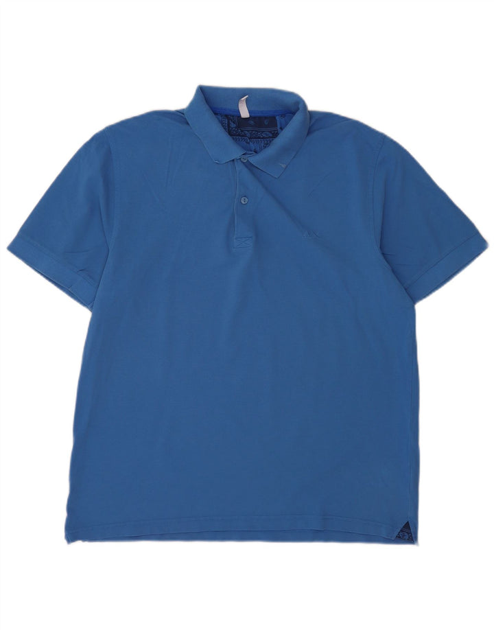 Sun68 Herren Poloshirt 2XL Blau Baumwolle