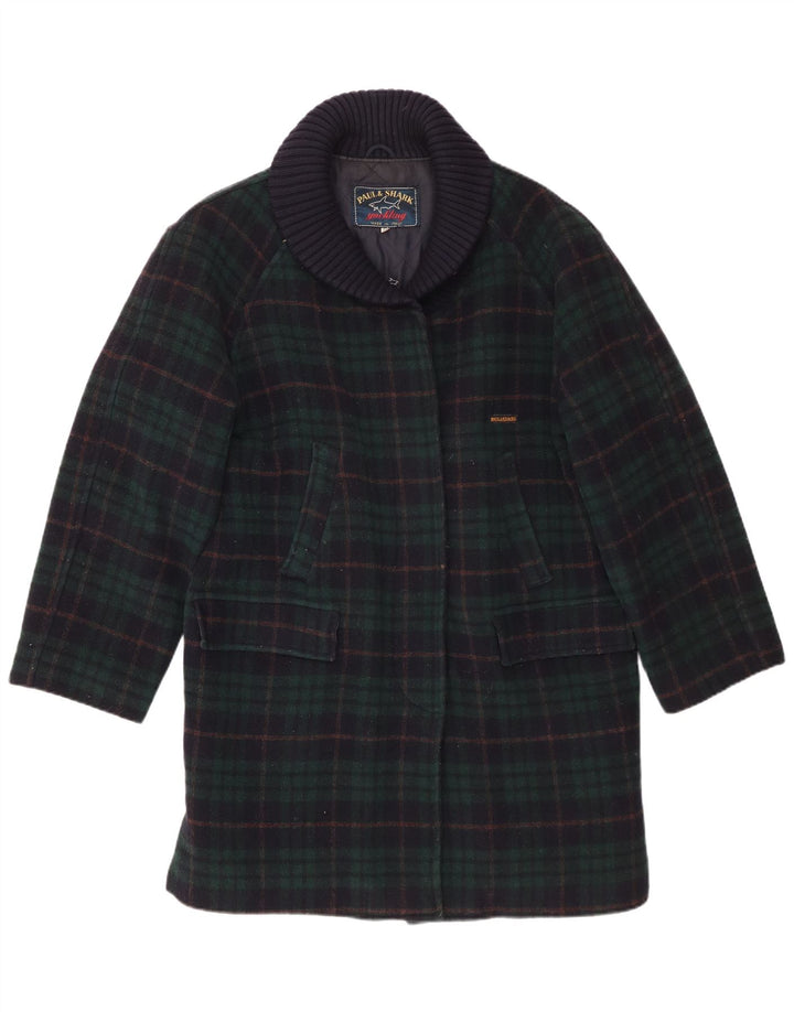 Paul & Shark Damenmantel UK 20 2XL Marineblau kariert