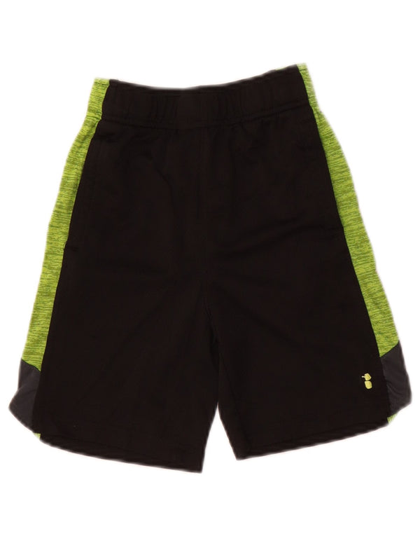 Russell Athletic Sportshorts für Jungen, 4–5 Jahre, XS, schwarzes Farbblock-Polyester
