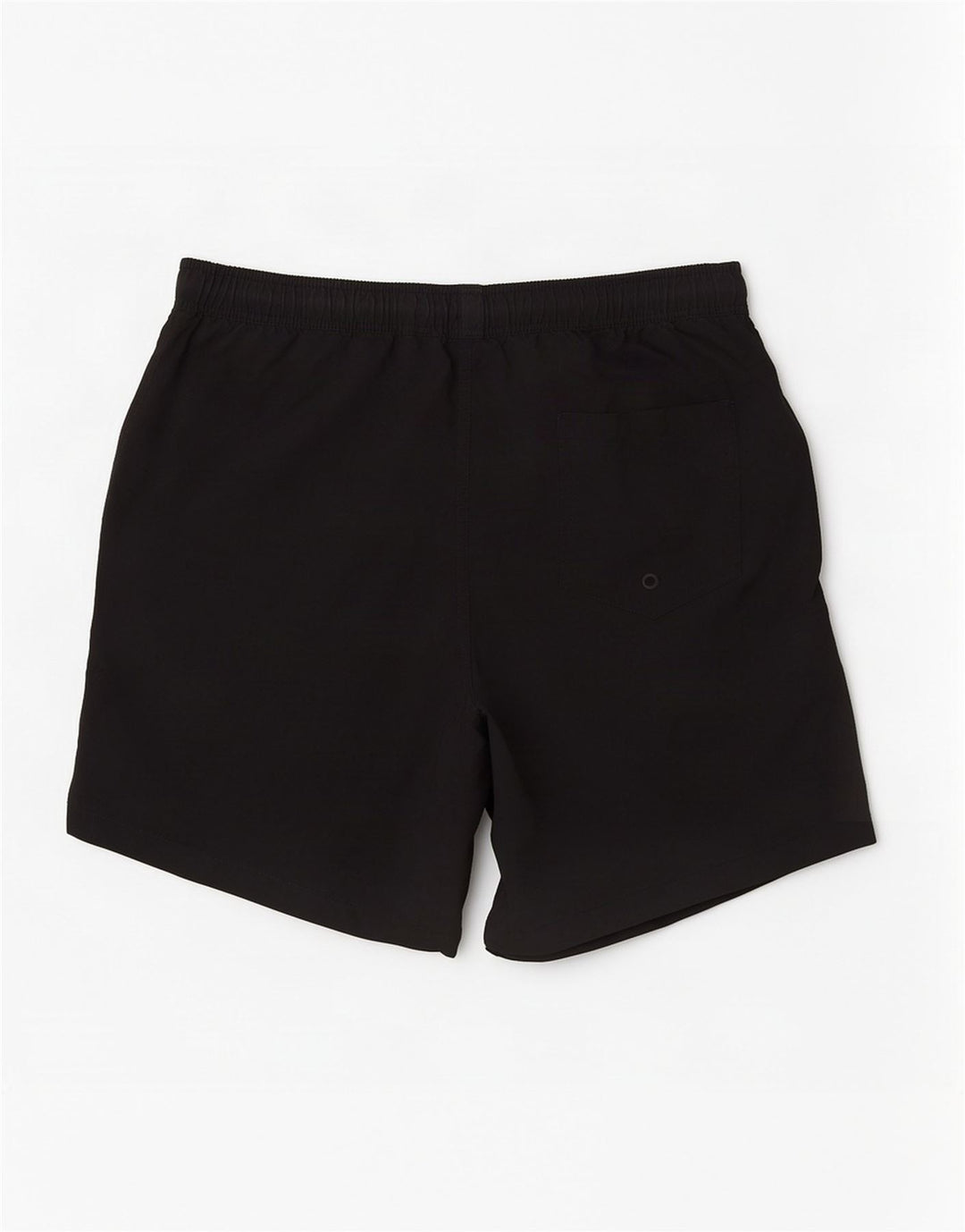Mossimo Herren-Badeshorts mit Grafik, groß, aus schwarzem Nylon
