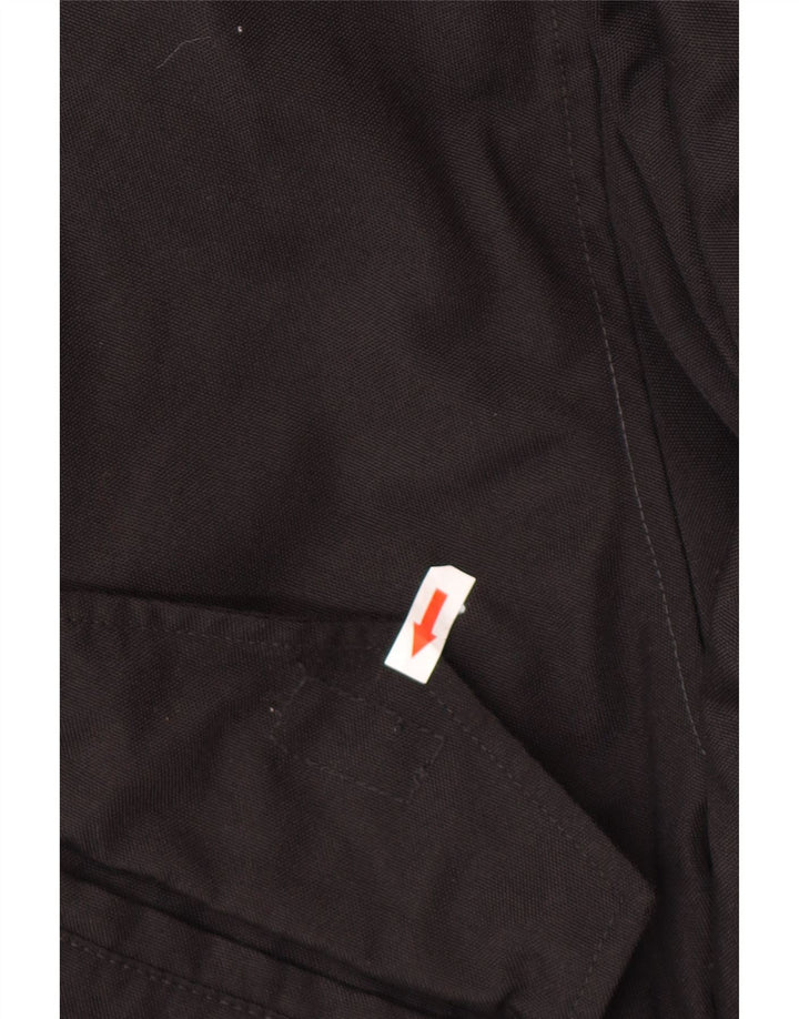 Woolrich Herren-Windbreakerjacke mit Kapuze, UK 40, Größe L, Schwarz