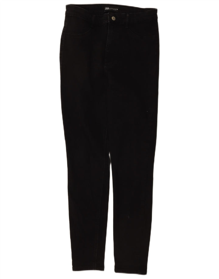 Zara Damen Skinny Jeans EU 40 Medium W30 L28 Schwarz