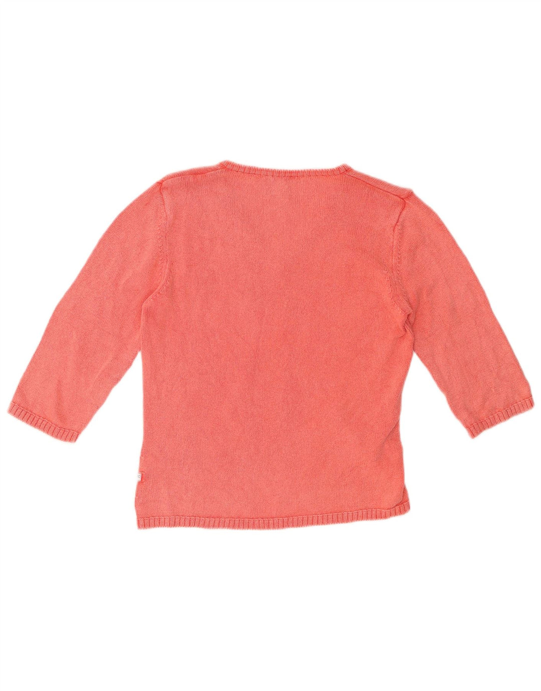 MURPHY & NYE Damen-Pullover mit 3/4-Ärmeln und V-Ausschnitt, Gr. 10, Größe S, Rot