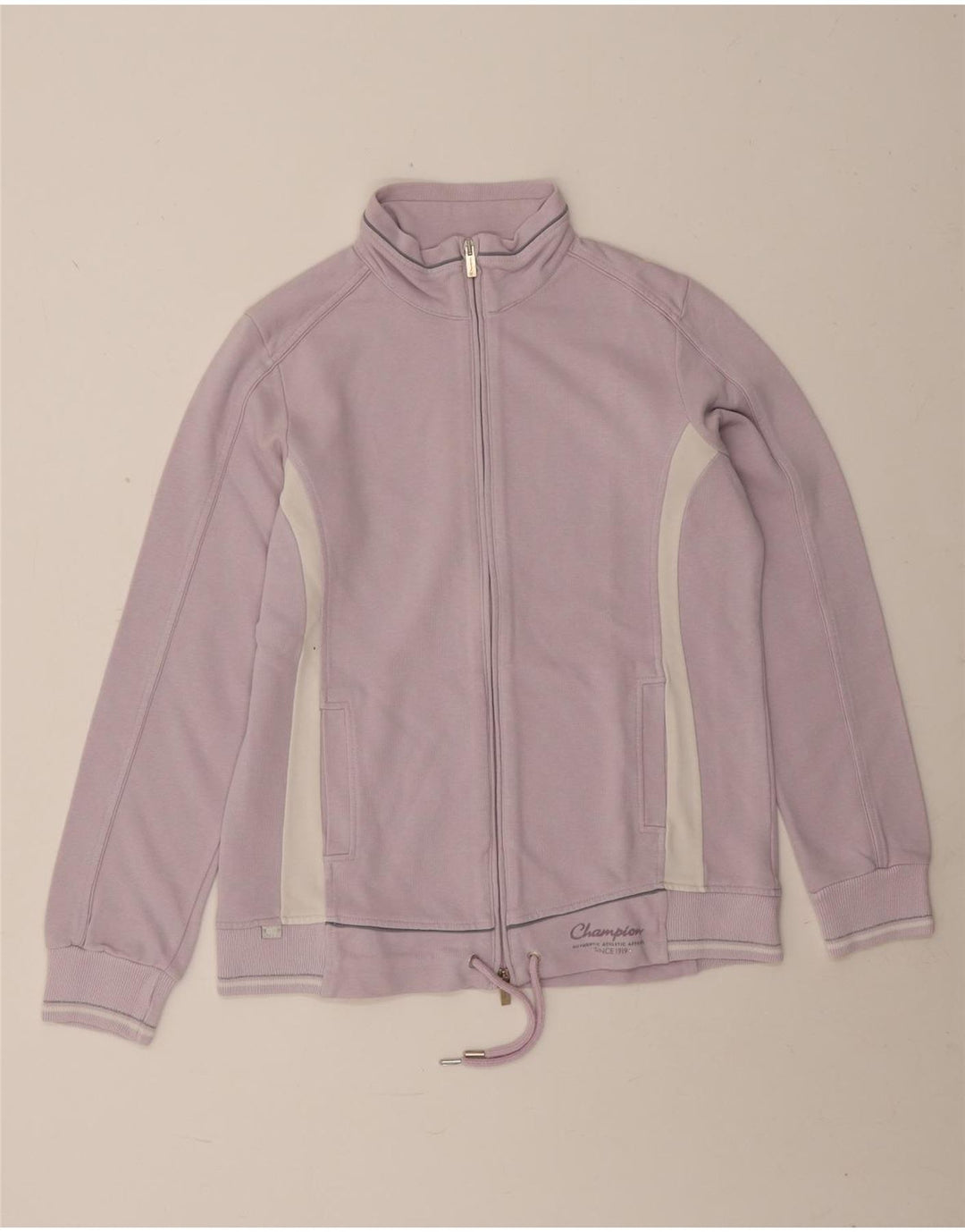 Champion Damen Easy Fit Trainingsanzug-Oberjacke, UK 14, Mittelviolett