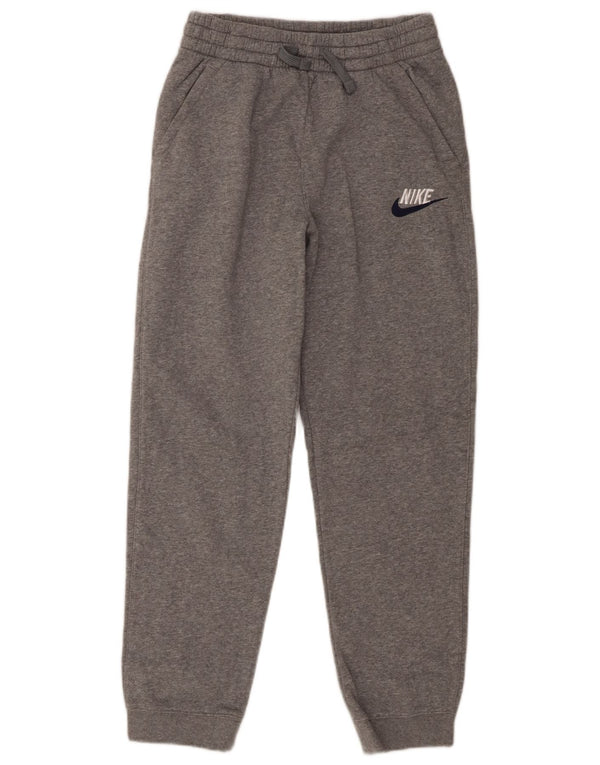 Nike Jungen-Trainingshose, Jogginghose, 13–14 Jahre, XL, Grau meliert