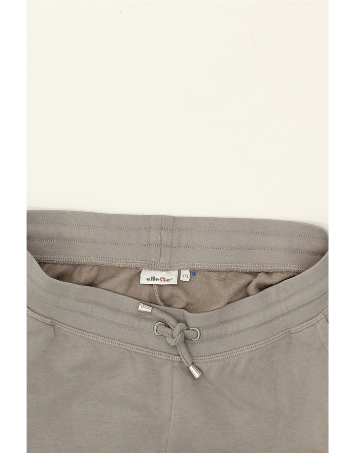 ELLESSE Womens Tracksuit Trousers UK 20 2XL Grey Cotton Vintage Ellesse and Second-Hand Ellesse from Messina Hembry 