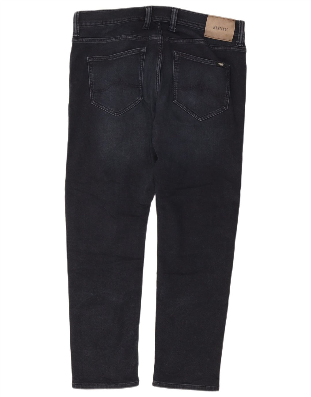 MUSTANG Herren Oregon Slim Jeans W35 L30 Marineblau Baumwolle