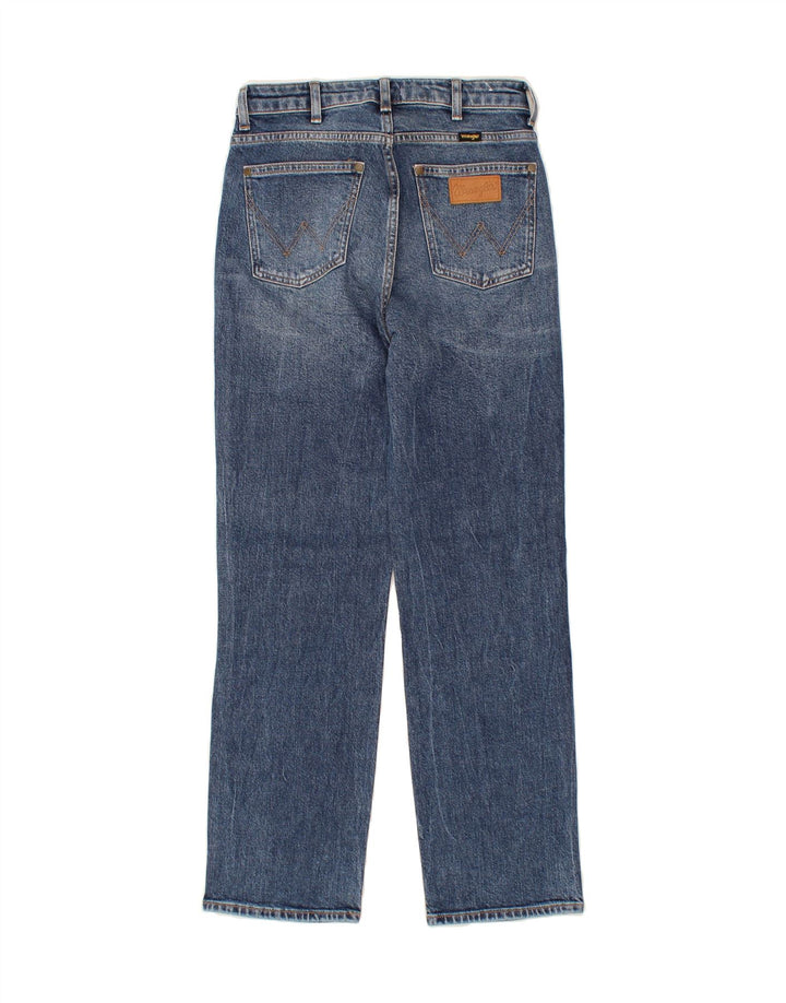 WRANGLER Womens Retro Straight Jeans W30 L27 Blue Cotton Vintage Wrangler and Second-Hand Wrangler from Messina Hembry 
