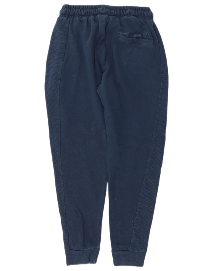 Ellesse Herren-Trainingshose, Jogginghose, mittelmarineblaue Baumwolle