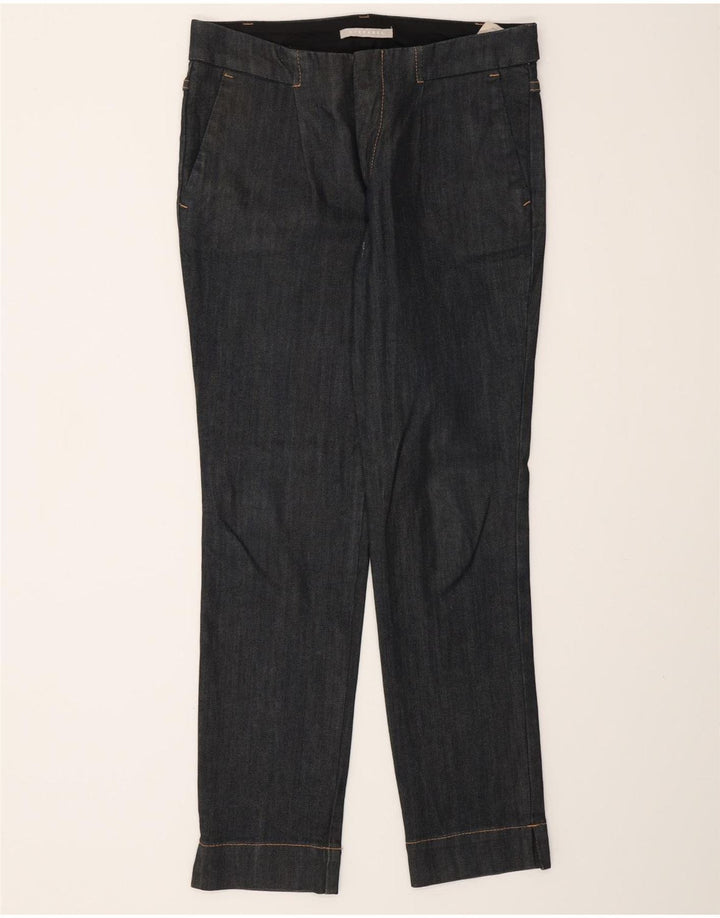 STEFANEL Womens Slim Jeans US 4 Small W30 L28 Navy Blue Cotton