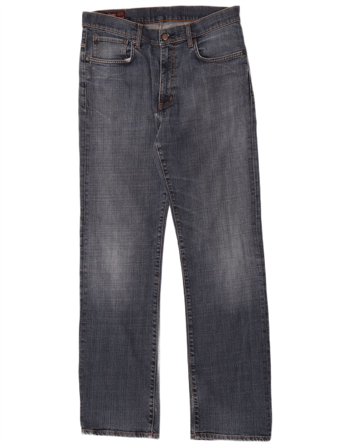 Marlboro Classics Herren Straight Jeans W33 L34 Blaue Baumwolle