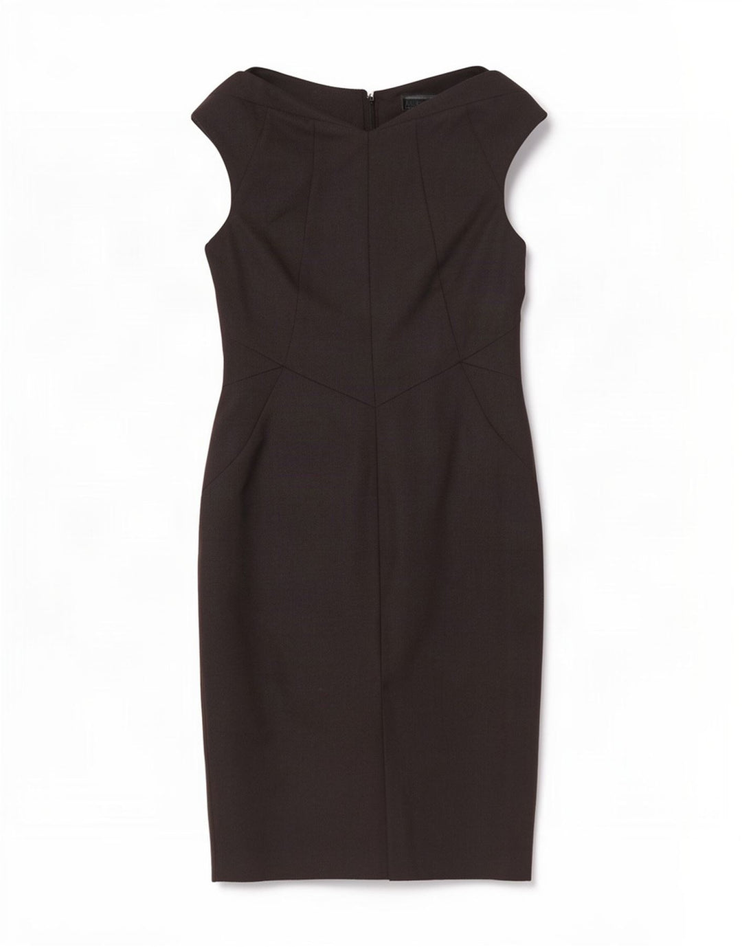 Next Ärmelloses Etuikleid für Damen, UK 10, Größe S, Schwarz, Polyester