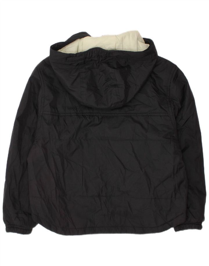 NIKE Wattierte Jacke mit Kapuze für Jungen, 6–7 Jahre, XS, schwarzes Polyester