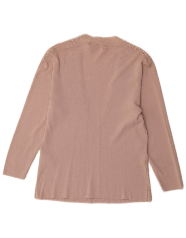 Zara Damen-Blusenoberteil, Gr. 44, groß, rosa Viskose