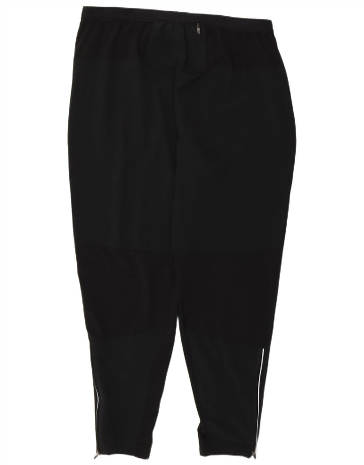 Nike Damen Dri Fit Trainingshose UK 18 XL Schwarz Polyester