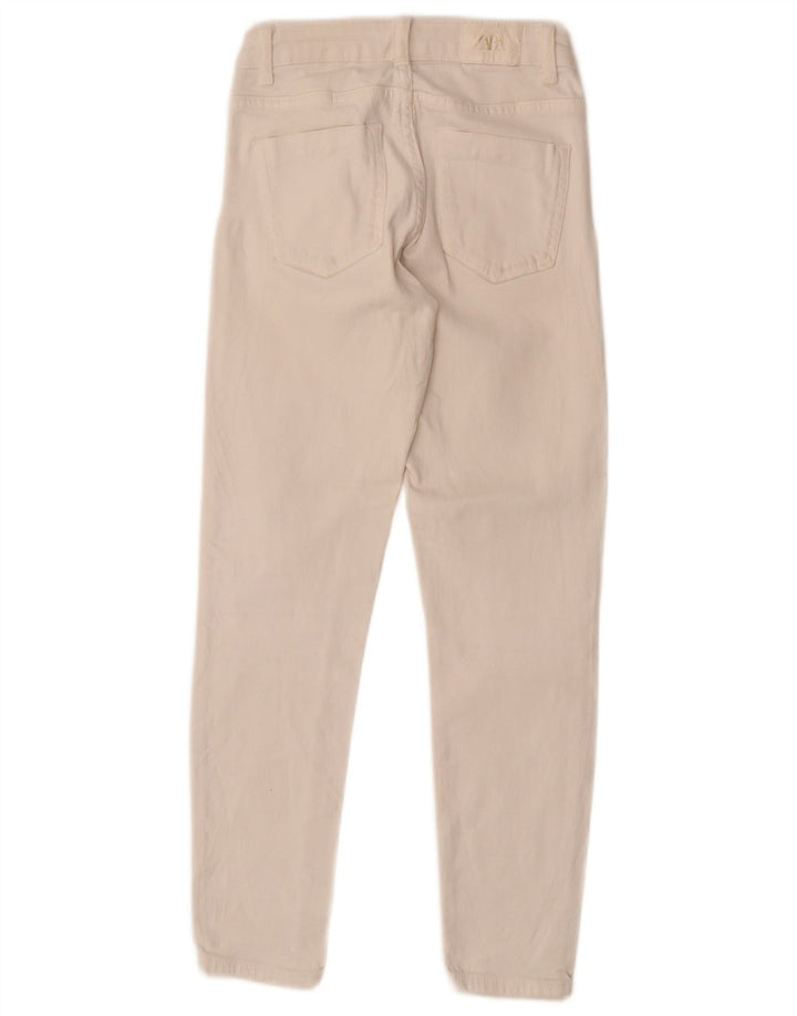 Zara Damen Skinny Jeans EU 34 2XS W24 L27 Weiß