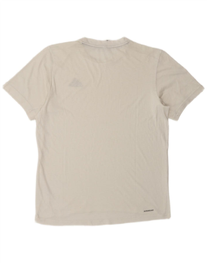 Adidas Herren T-Shirt Top Small Weiß