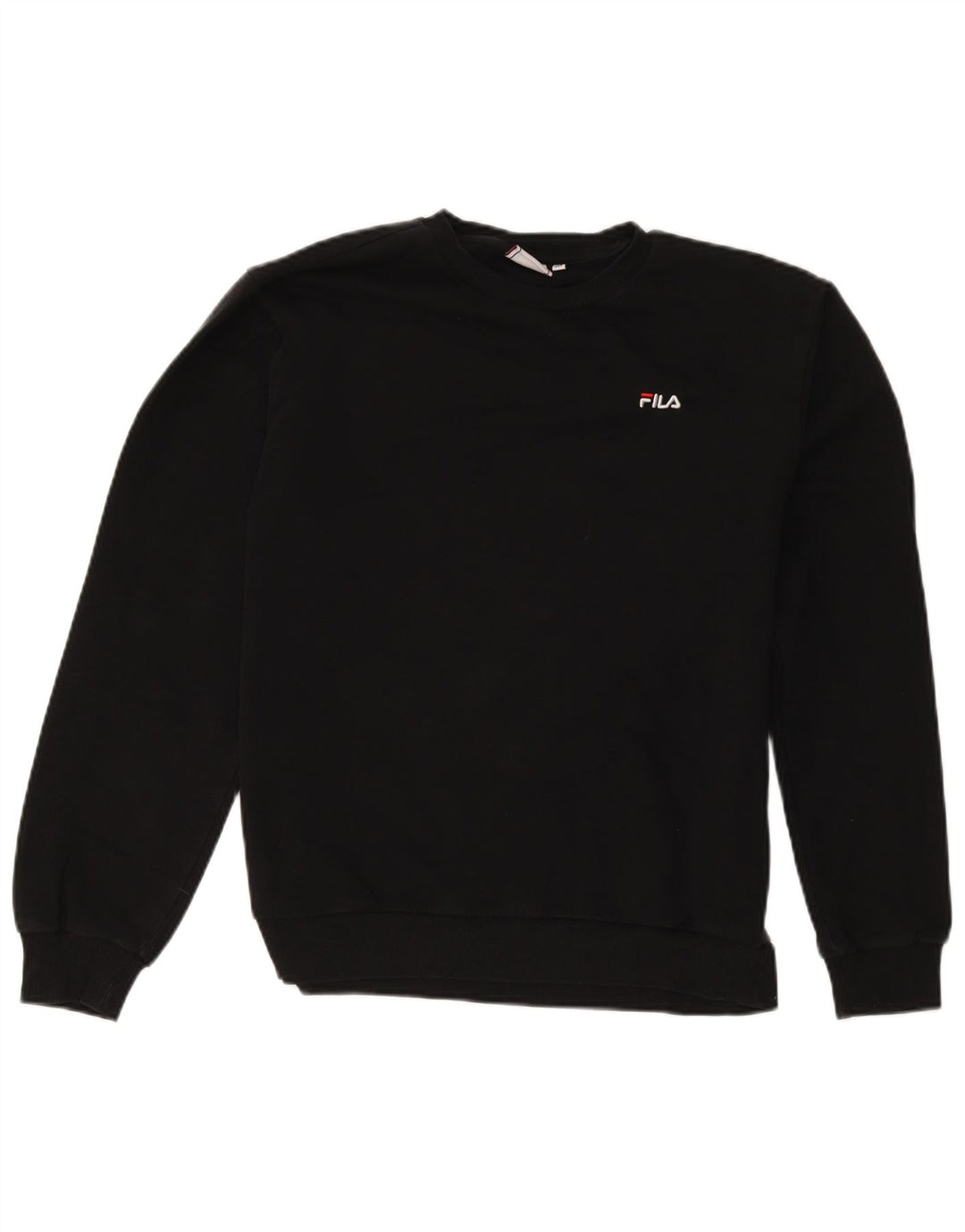 Fila Herren Sweatshirt Pullover Medium Schwarz Baumwolle Sport