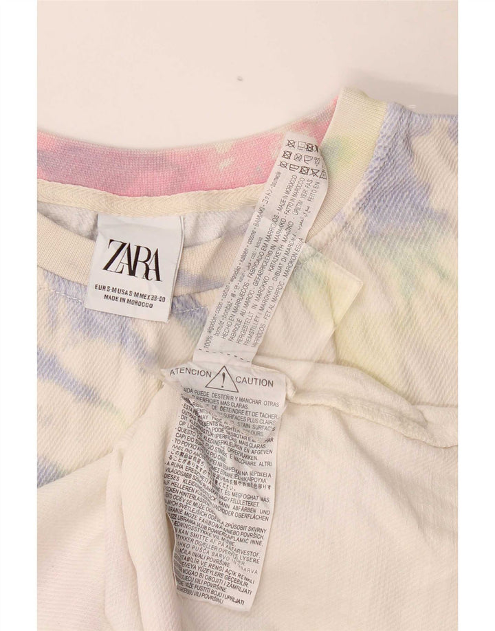 Zara Herren-Weste, Oberteil, klein, mehrfarbig, Batik-Baumwolle