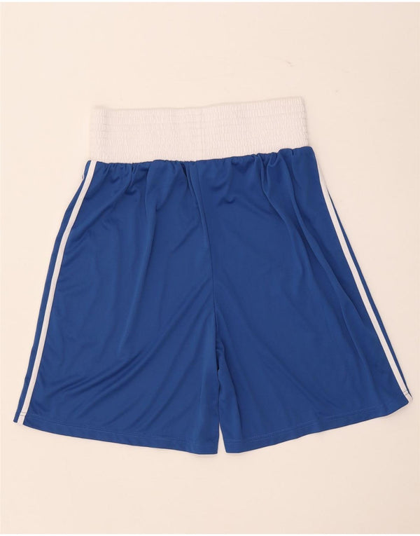 Adidas Herren-Boxsport-Shorts, groß, blaues Colourblock-Polyester