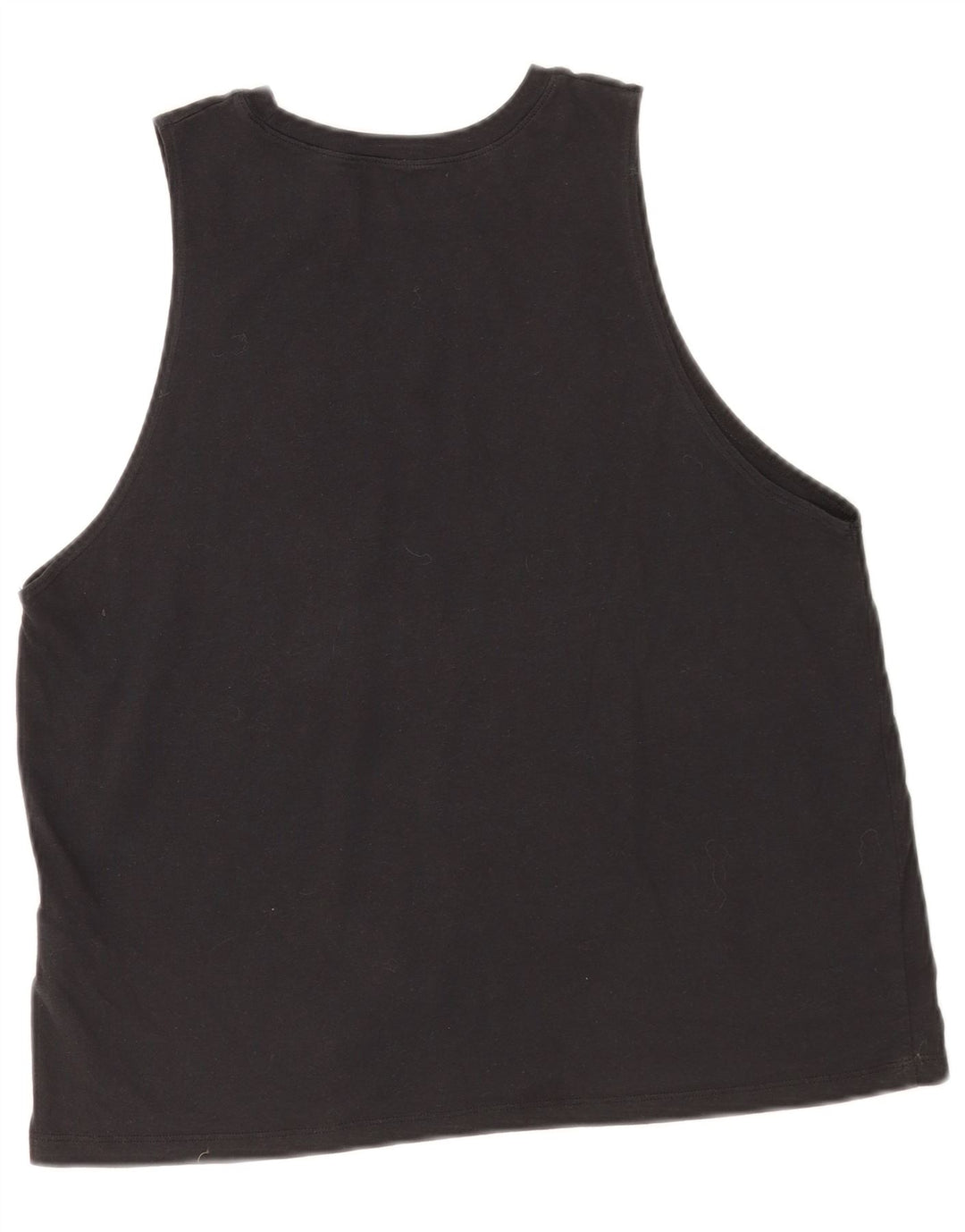 Under Armour Damen Graphic Vest Top UK 16 Large Schwarz Baumwolle